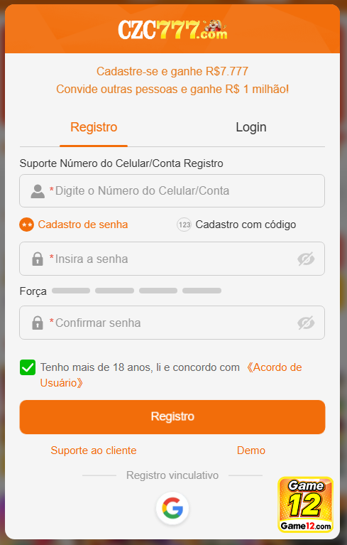 Segurança game12.com